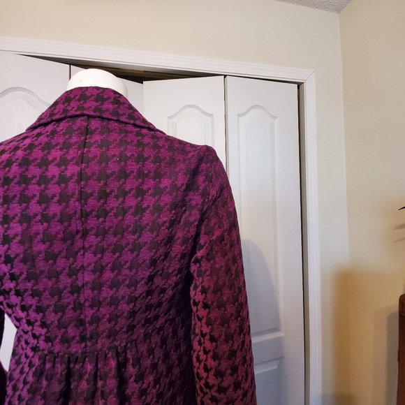 Mac & Jac Women Size S Double Breasted Coat Flare - Picture 5 of 8